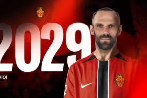 官方：马洛卡与31岁前锋维达特-穆里奇续约至2029年